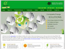 Tablet Screenshot of e3solutionsonline.com